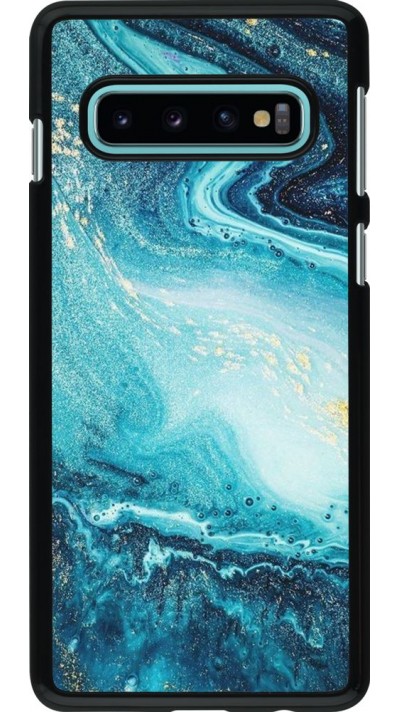 Hülle Samsung Galaxy S10 - Sea Foam Blue