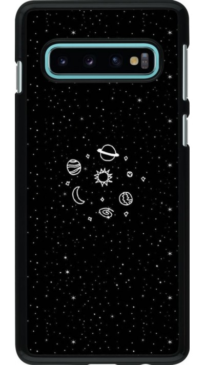 Coque Samsung Galaxy S10 - Space Doodle