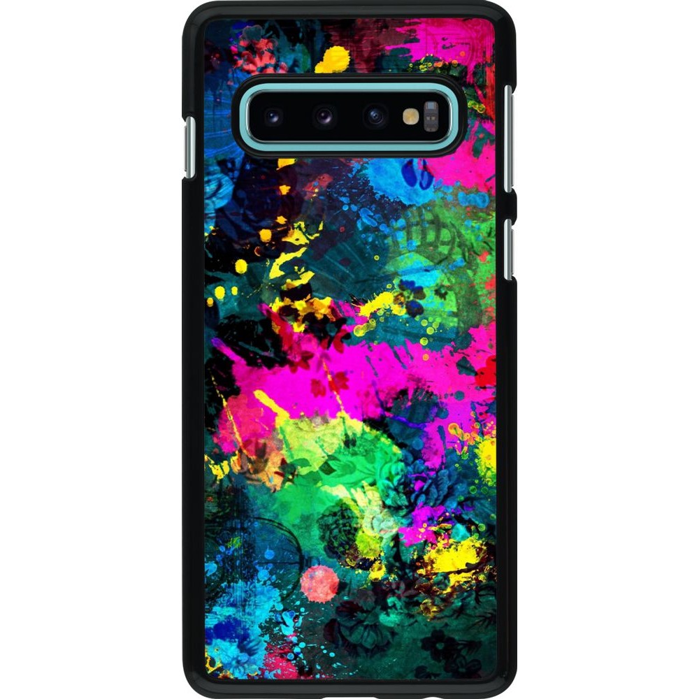 Coque Samsung Galaxy S10 - splash paint