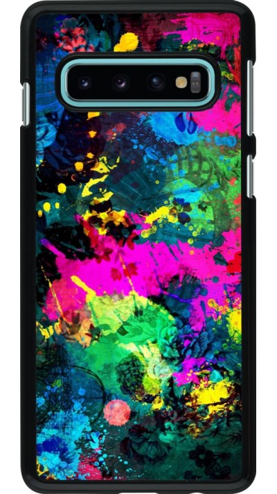 Coque Samsung Galaxy S10 - splash paint