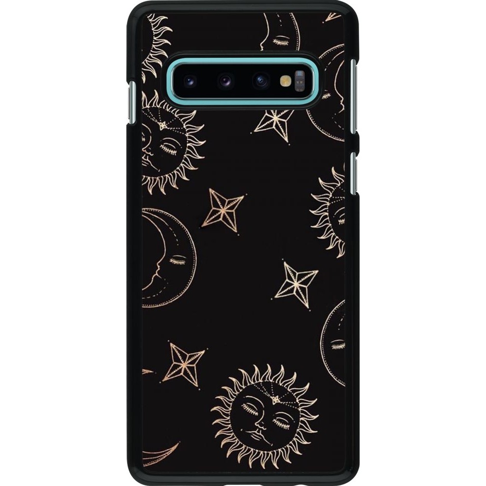 Coque Samsung Galaxy S10 - Suns and Moons