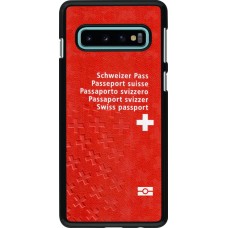Coque Samsung Galaxy S10 - Swiss Passport