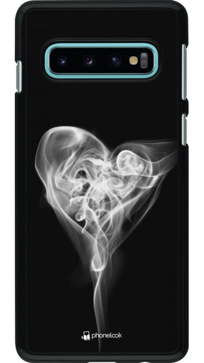 Coque Samsung Galaxy S10 - Valentine 2022 Black Smoke