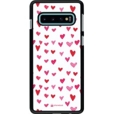 Coque Samsung Galaxy S10 - Valentine 2022 Many pink hearts