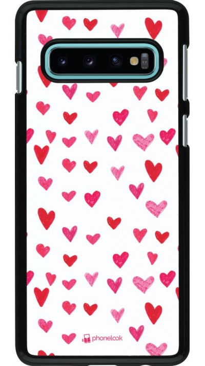 Coque Samsung Galaxy S10 - Valentine 2022 Many pink hearts