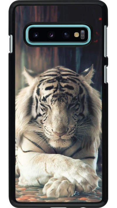 Hülle Samsung Galaxy S10 - Zen Tiger