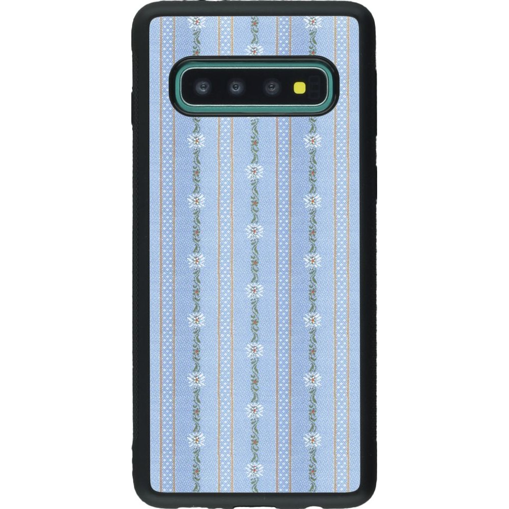 Coque Samsung Galaxy S10 - Silicone rigide noir Edel- Weiss