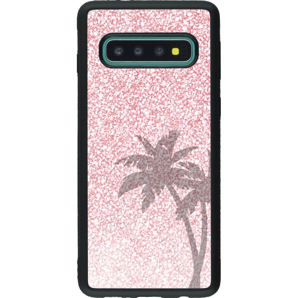 Coque Samsung Galaxy S10 - Silicone rigide noir Summer 2021 01