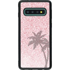 Coque Samsung Galaxy S10 - Silicone rigide noir Summer 2021 01