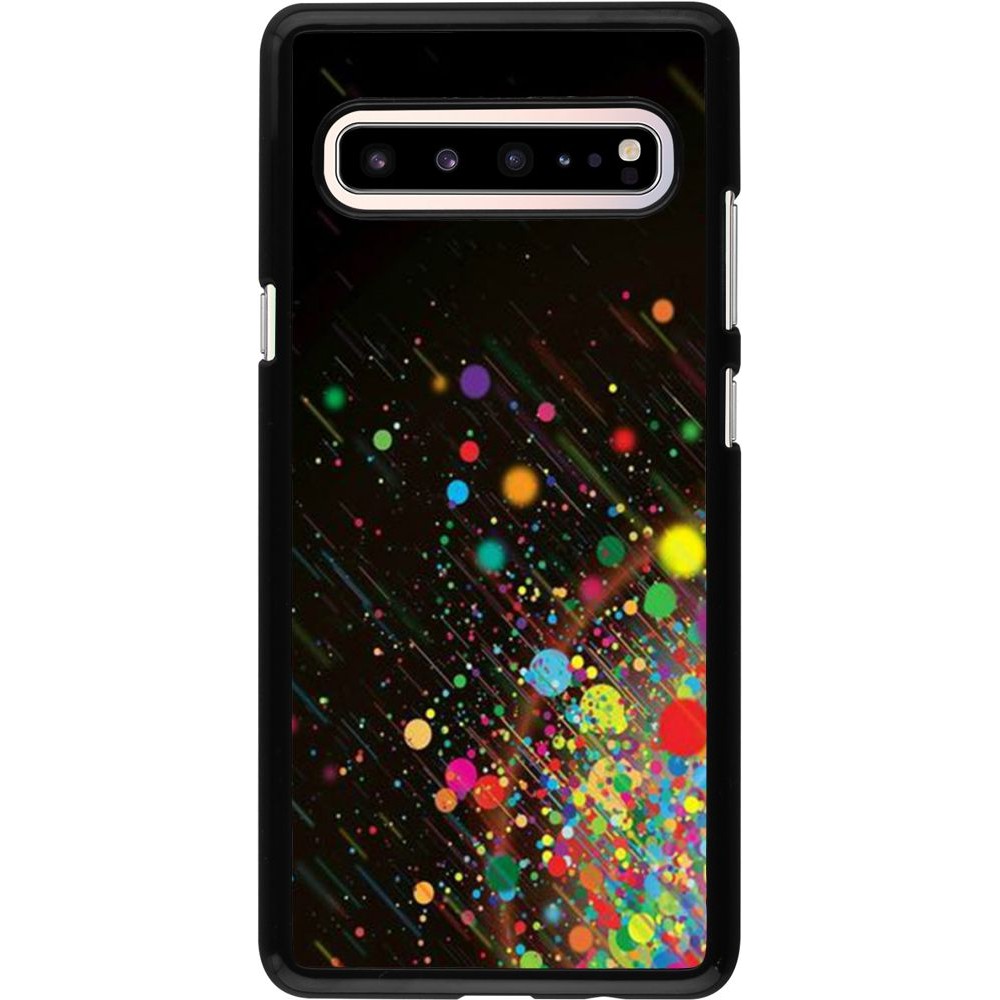 Coque Samsung Galaxy S10 5G - Abstract bubule lines