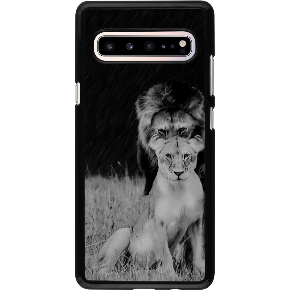 Coque Samsung Galaxy S10 5G - Angry lions