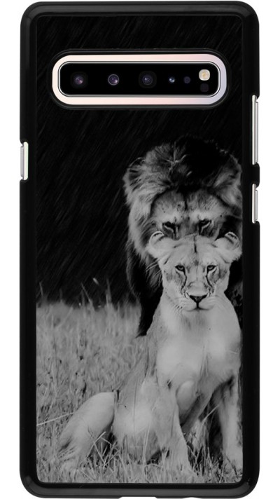 Coque Samsung Galaxy S10 5G - Angry lions