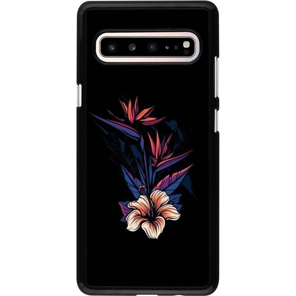 Hülle Samsung Galaxy S10 5G - Dark Flowers