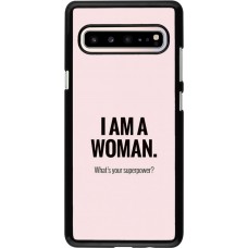 Hülle Samsung Galaxy S10 5G - I am a woman