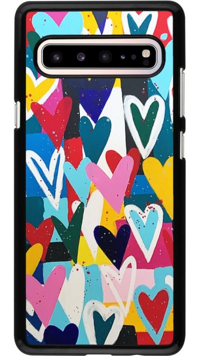 Coque Samsung Galaxy S10 5G - Joyful Hearts