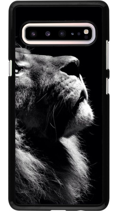 Coque Samsung Galaxy S10 5G - Lion looking up