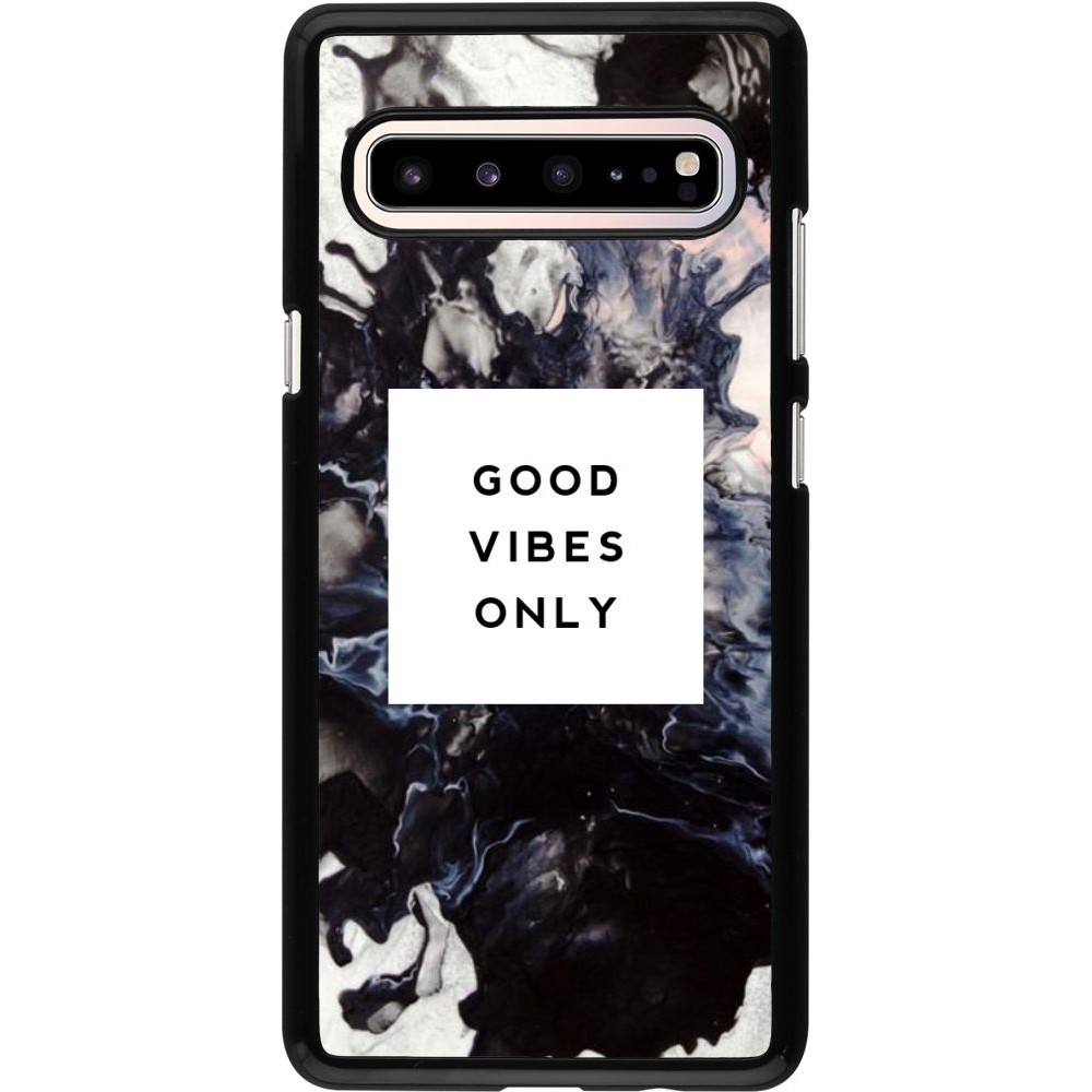 Hülle Samsung Galaxy S10 5G - Marble Good Vibes Only
