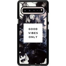 Coque Samsung Galaxy S10 5G - Marble Good Vibes Only
