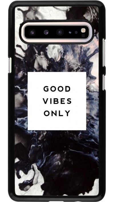 Coque Samsung Galaxy S10 5G - Marble Good Vibes Only