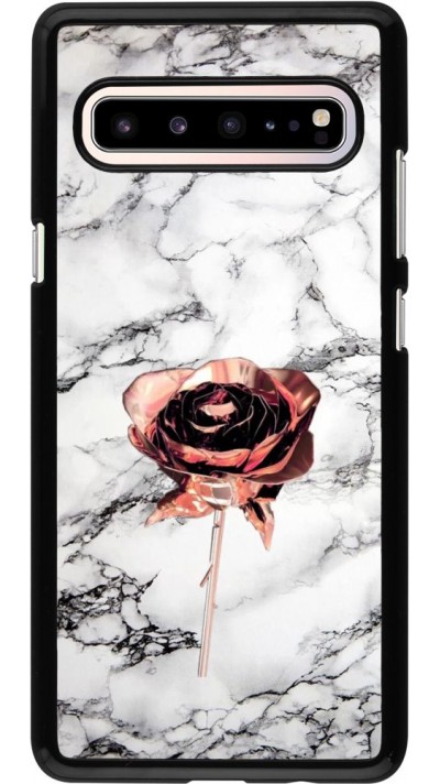 Hülle Samsung Galaxy S10 5G - Marble Rose Gold