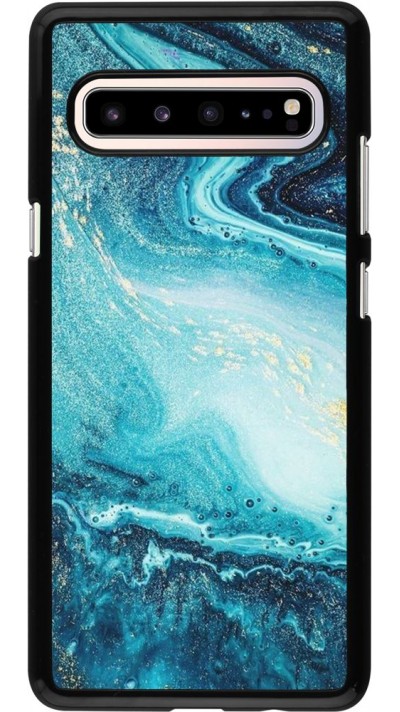 Hülle Samsung Galaxy S10 5G - Sea Foam Blue