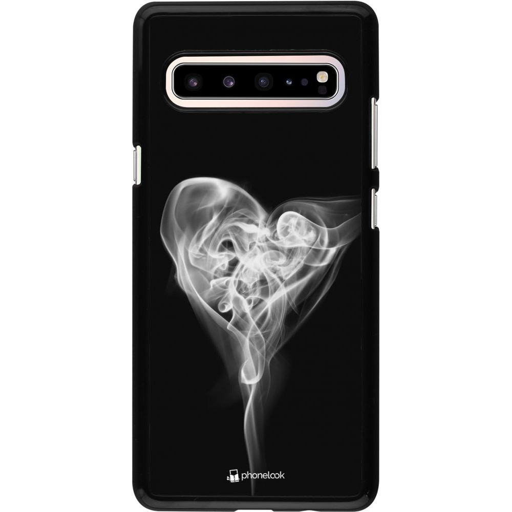 Hülle Samsung Galaxy S10 5G - Valentine 2022 Black Smoke
