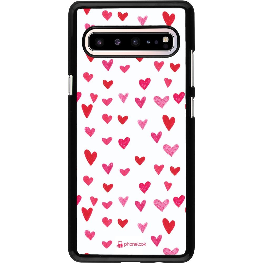 Hülle Samsung Galaxy S10 5G - Valentine 2022 Many pink hearts