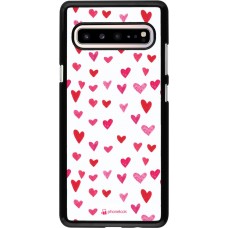 Hülle Samsung Galaxy S10 5G - Valentine 2022 Many pink hearts