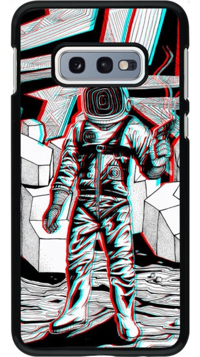 Hülle Samsung Galaxy S10e - Anaglyph Astronaut