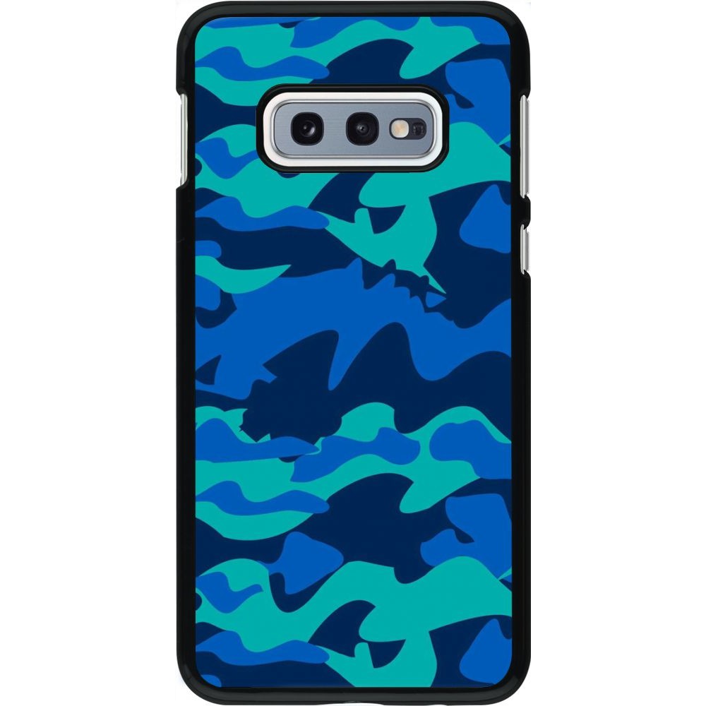 Hülle Samsung Galaxy S10e - Camo Blue