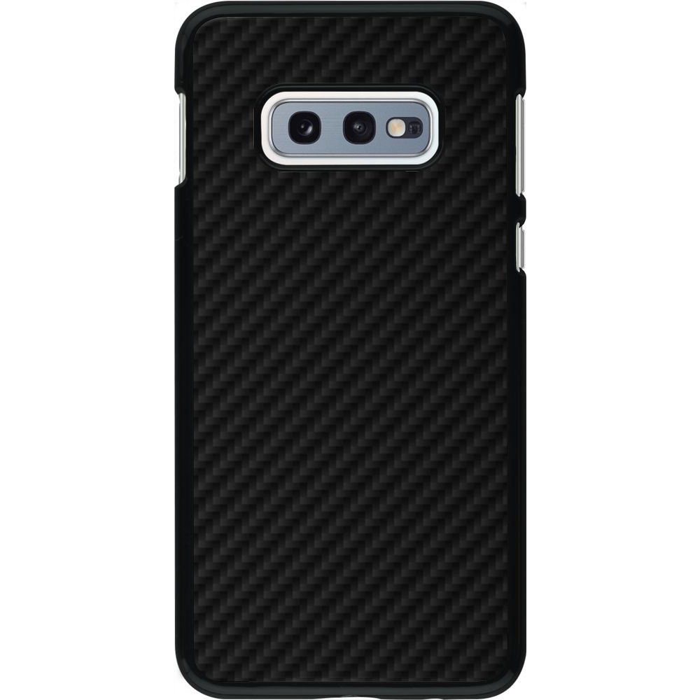Hülle Samsung Galaxy S10e - Carbon Basic