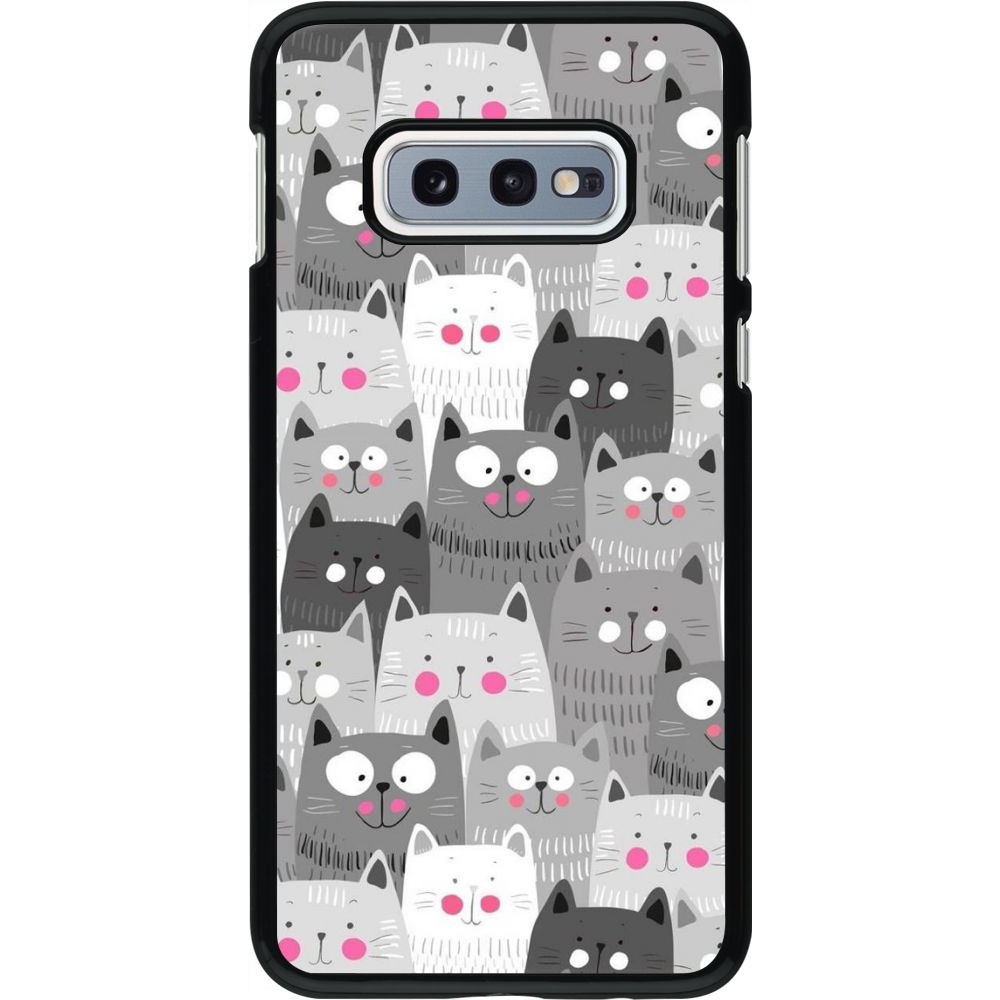 Hülle Samsung Galaxy S10e - Katzenschwärme