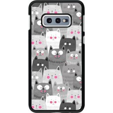 Coque Samsung Galaxy S10e - Chats gris troupeau