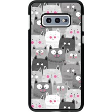 Hülle Samsung Galaxy S10e - Katzenschwärme