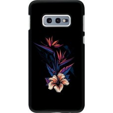 Hülle Samsung Galaxy S10e - Dark Flowers