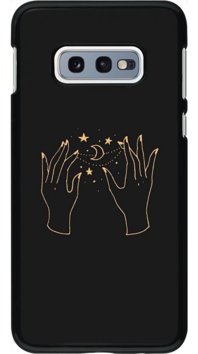 Hülle Samsung Galaxy S10e - Grey magic hands