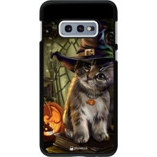 Coque Samsung Galaxy S10e - Halloween 21 Witch cat