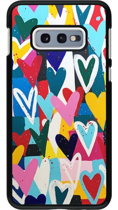 Coque Samsung Galaxy S10e - Joyful Hearts