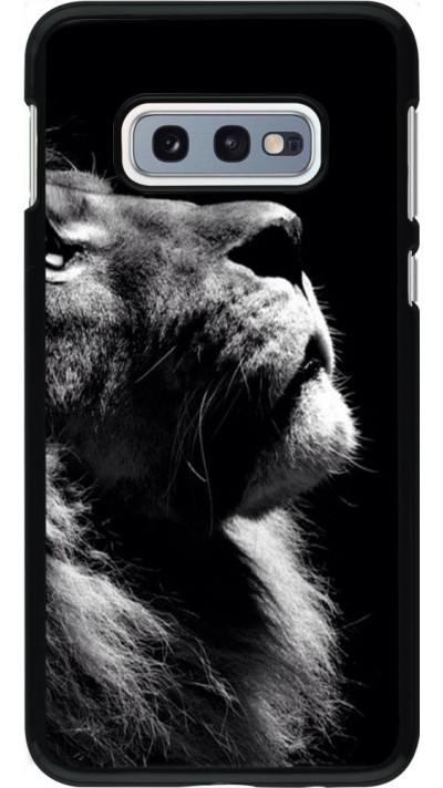 Coque Samsung Galaxy S10e - Lion looking up