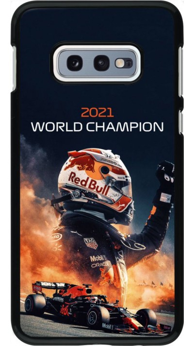 Hülle Samsung Galaxy S10e - Max Verstappen 2021 World Champion