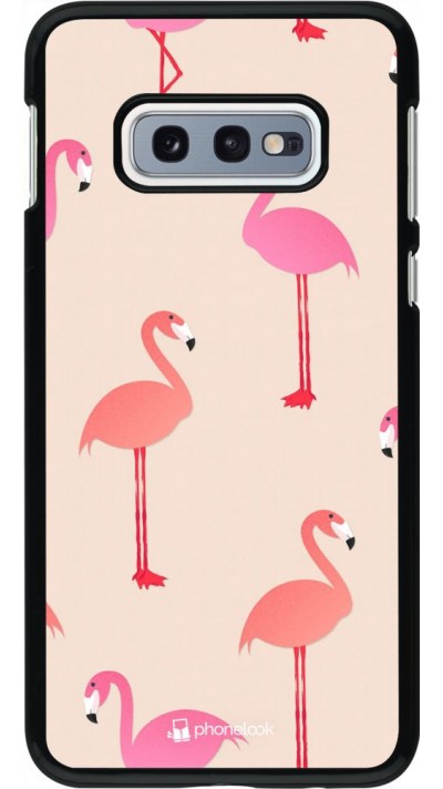 Coque Samsung Galaxy S10e - Pink Flamingos Pattern