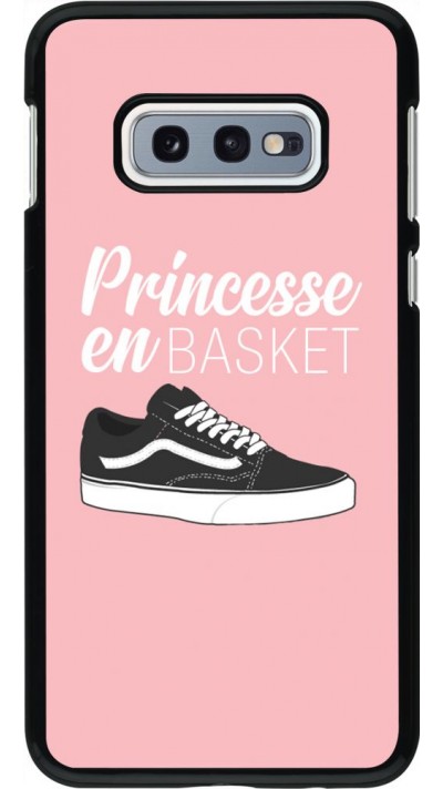 Coque Samsung Galaxy S10e - princesse en basket