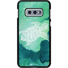 Coque Samsung Galaxy S10e - Turtle Aztec Watercolor