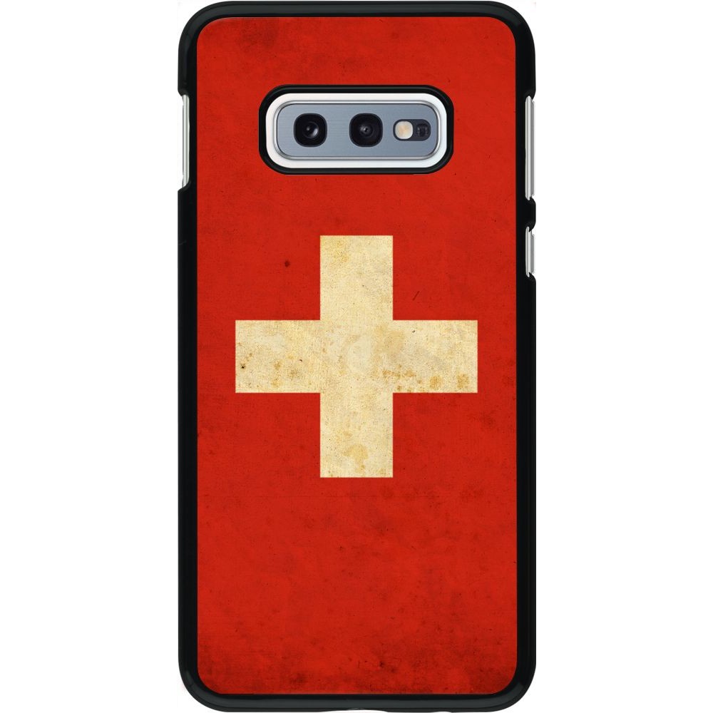 Coque Samsung Galaxy S10e - Vintage Flag SWISS