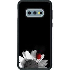 Hülle Samsung Galaxy S10e - Silikon schwarz Black and white Cox
