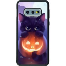 Coque Samsung Galaxy S10e - Silicone rigide noir Halloween 17 15