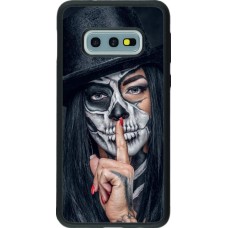 Coque Samsung Galaxy S10e - Silicone rigide noir Halloween 18 19