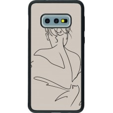 Hülle Samsung Galaxy S10e - Silikon schwarz Salnikova 05