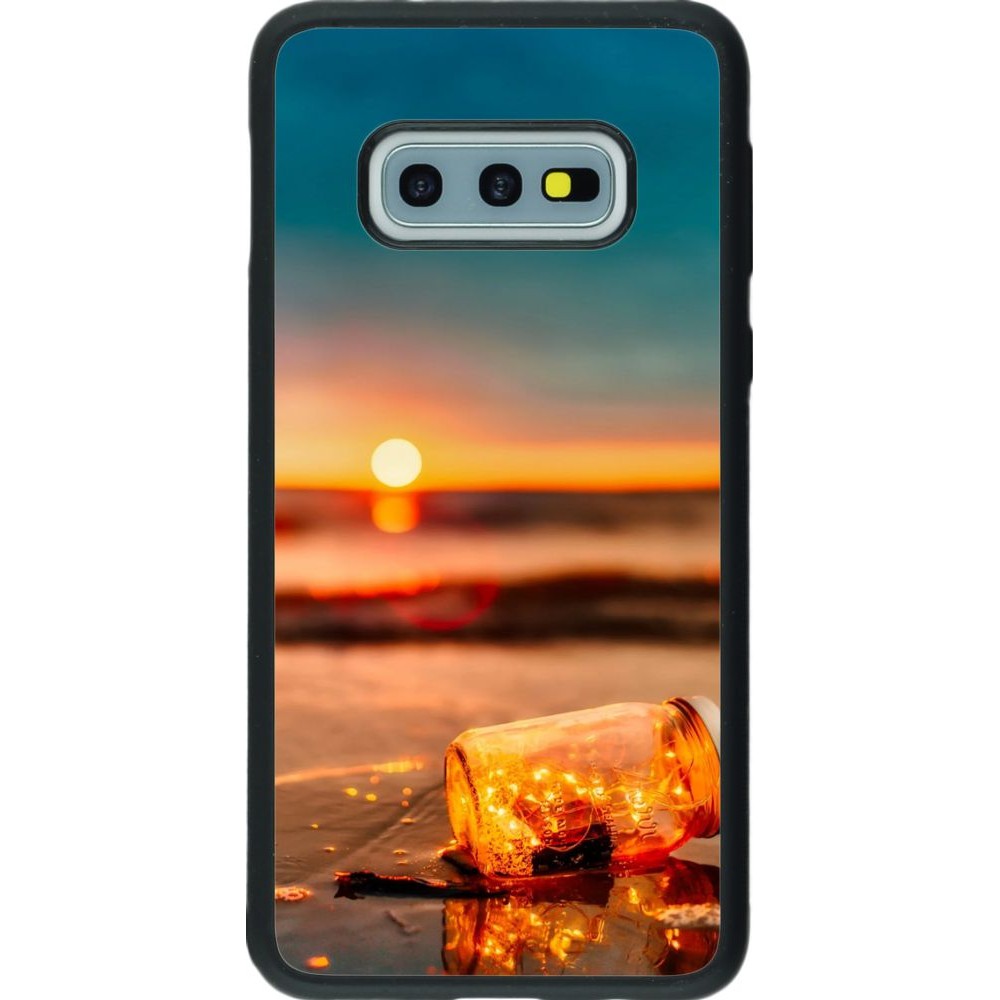 Coque Samsung Galaxy S10e - Silicone rigide noir Summer 2021 16