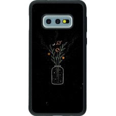Coque Samsung Galaxy S10e - Silicone rigide noir Vase black